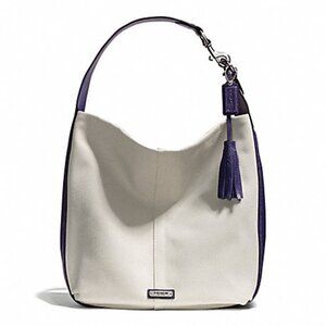 Coach F28911 Avery Canvas/leather Hobo